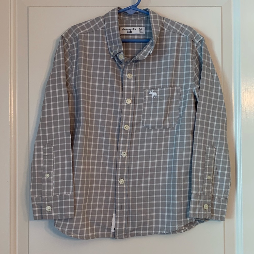 Abercrombie Kids Long Sleeve Preppy Icon Shirt